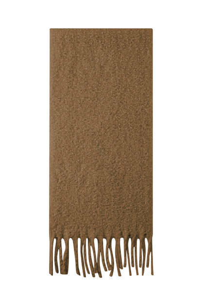 Effen sjaal bruin