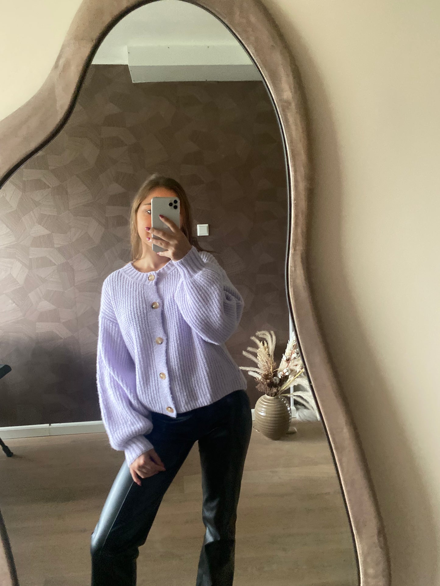 Lynn - Lila cardigan