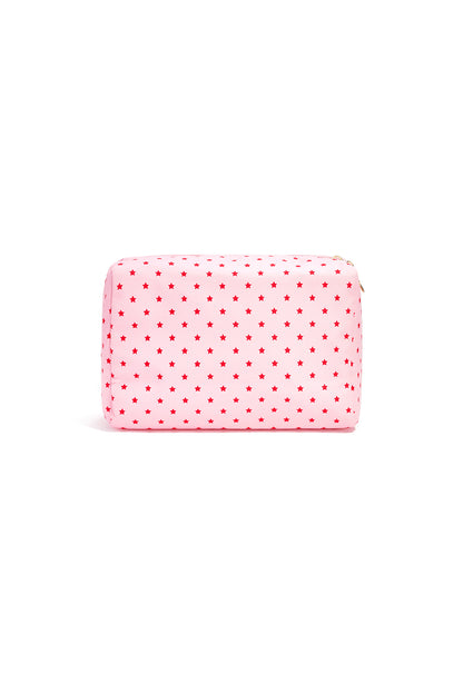 Makeup tas sterren roze