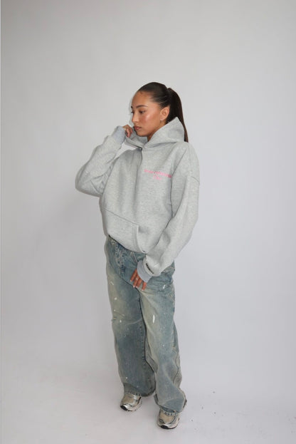 Priority - Work From Home Hoodie - Melange Gray