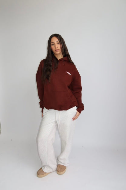 Priority Art Hoodie - Brown