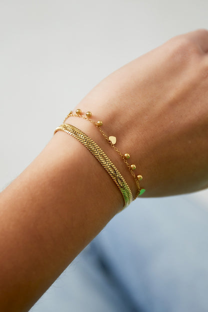 Twinkle of love armband goud