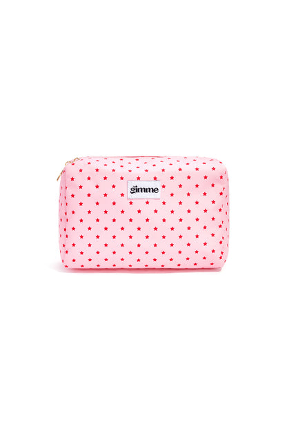 Makeup tas sterren roze