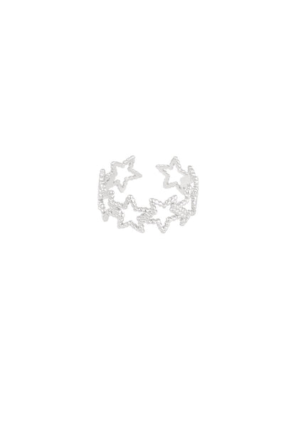 Sparkle all the way ring zilver
