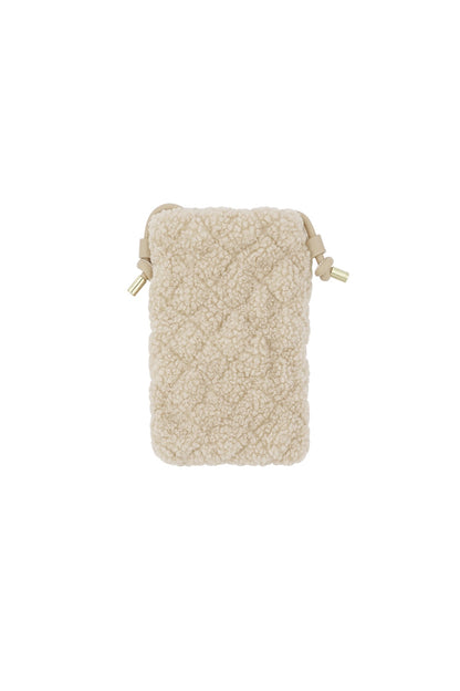 Telefoontas teddy beige