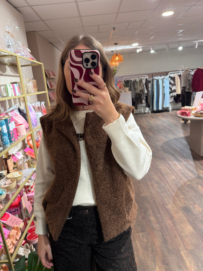 Cato - bruin gilet