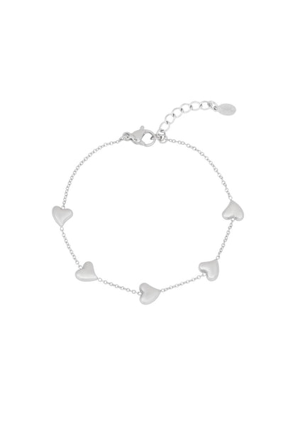 Sweet affection armband zilver
