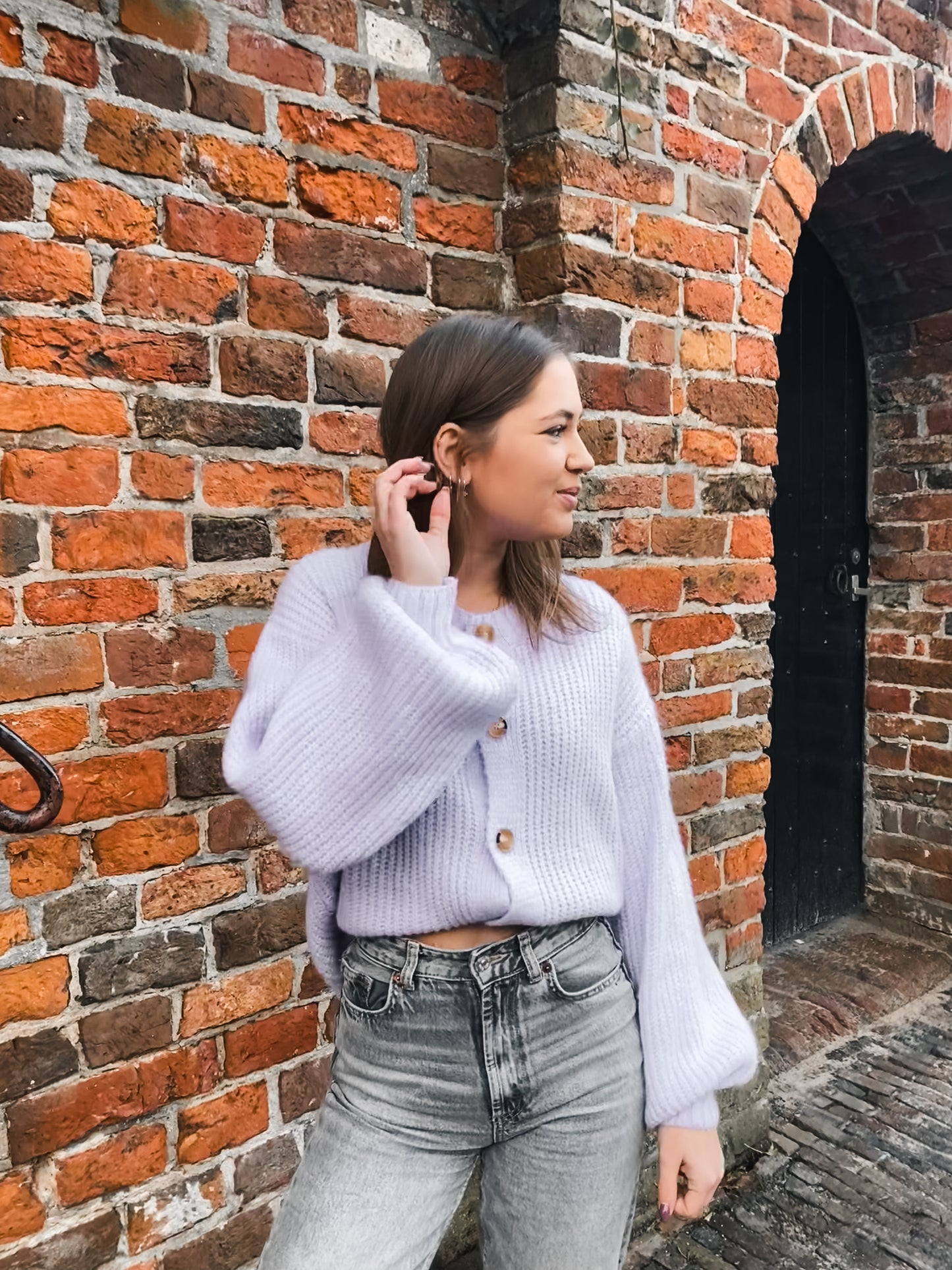 Lynn - Lila cardigan