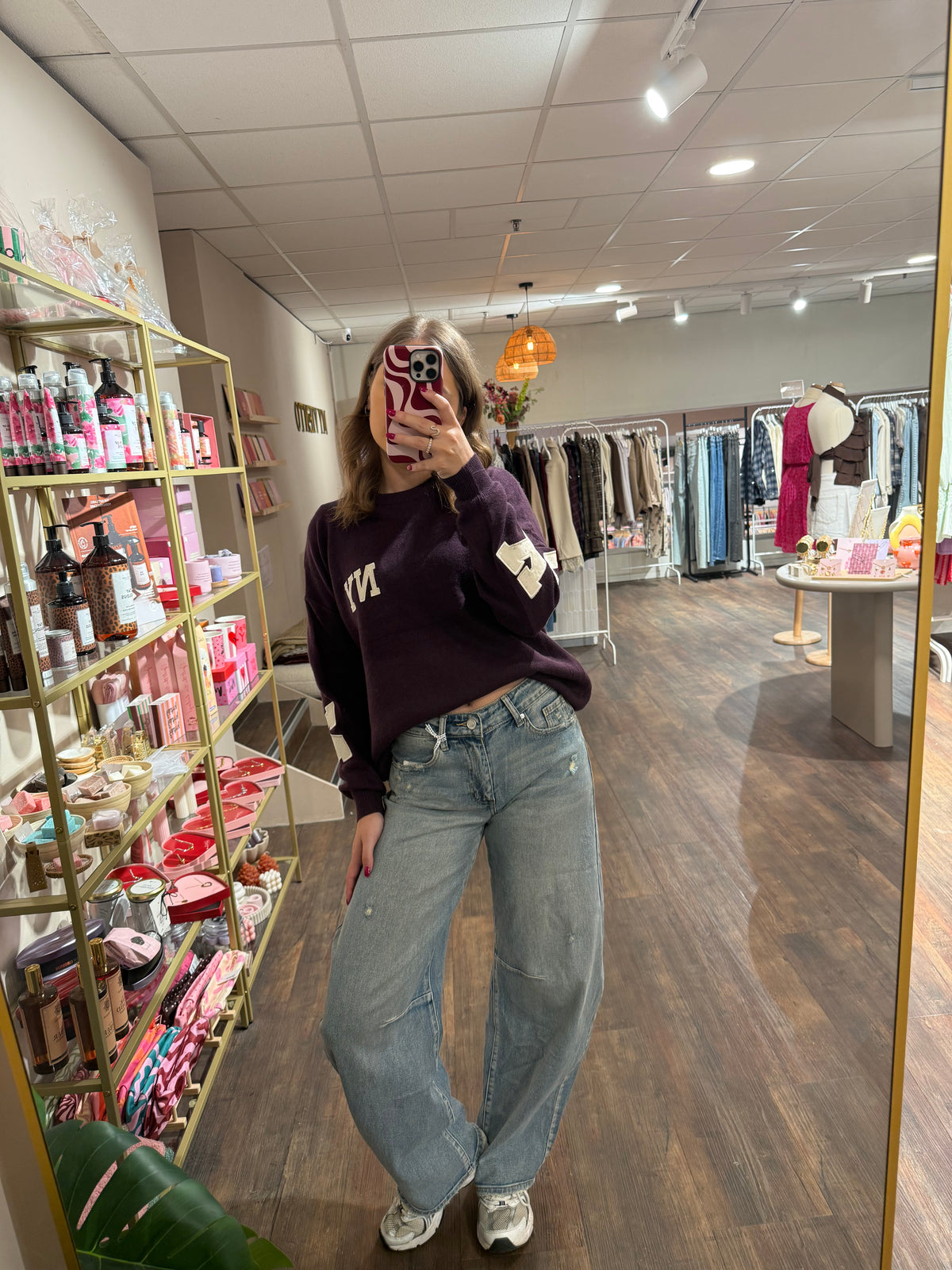 Trendy Queen Hearts jeans voor het najaar.  