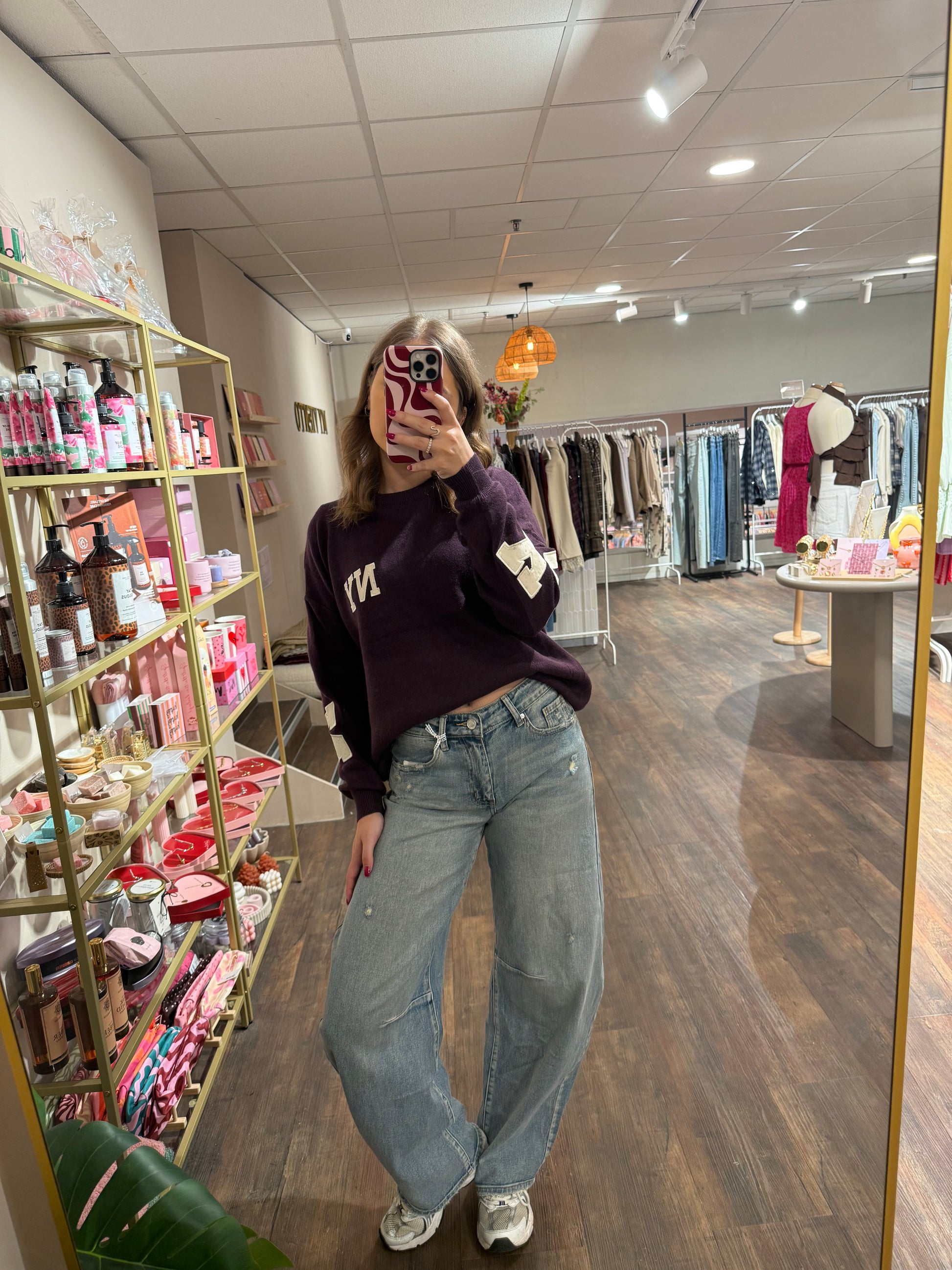 Trendy Queen Hearts jeans voor het najaar.  