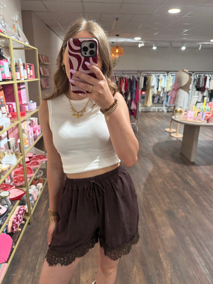 Comfortabele bohemian short 