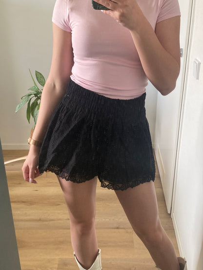 Sofie - Shorts kant zwart