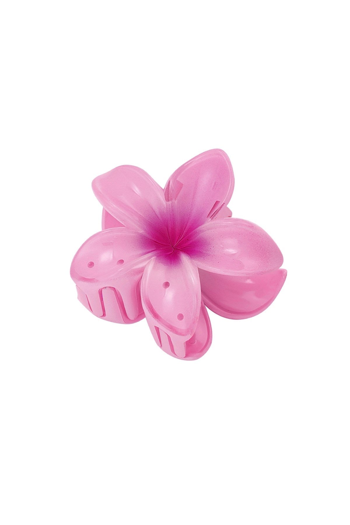 Haarklem hawaii bloem roze