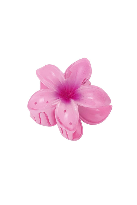 Haarklem hawaii bloem roze