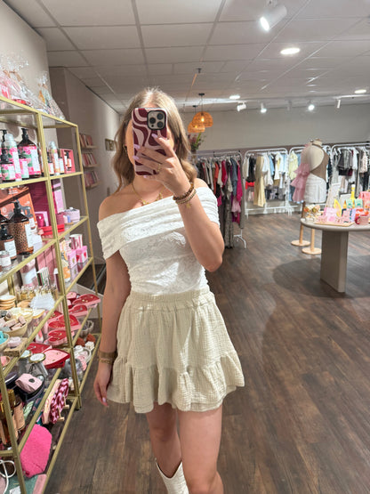 Comfortabele zomer skort 