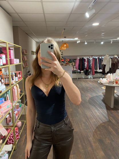 Mia - shapewear body zwart