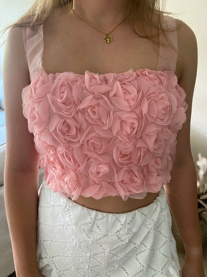 Lola - Rozen top roze
