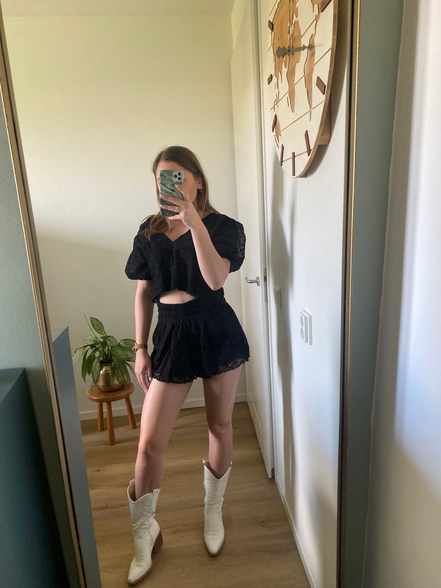 Sofie - Top kant zwart