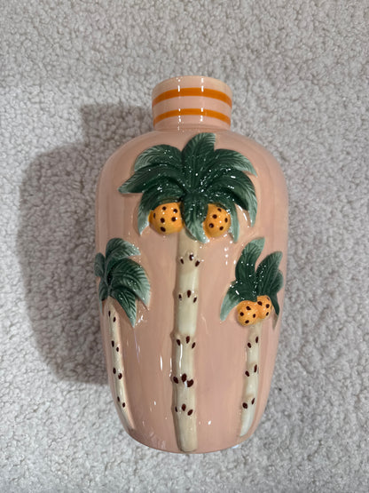 It's a Present - Vaas Palm Tree Dolomite Peach