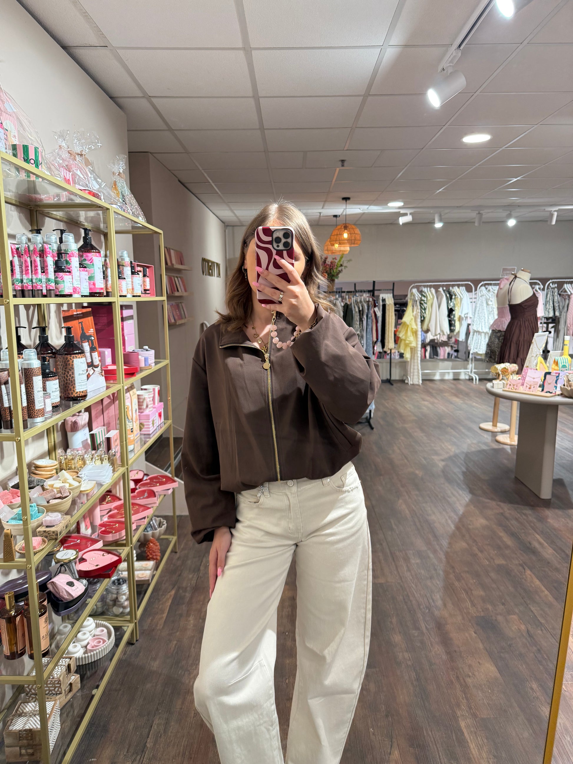 Dames zomerjack met steekzakken en getailleerde fit