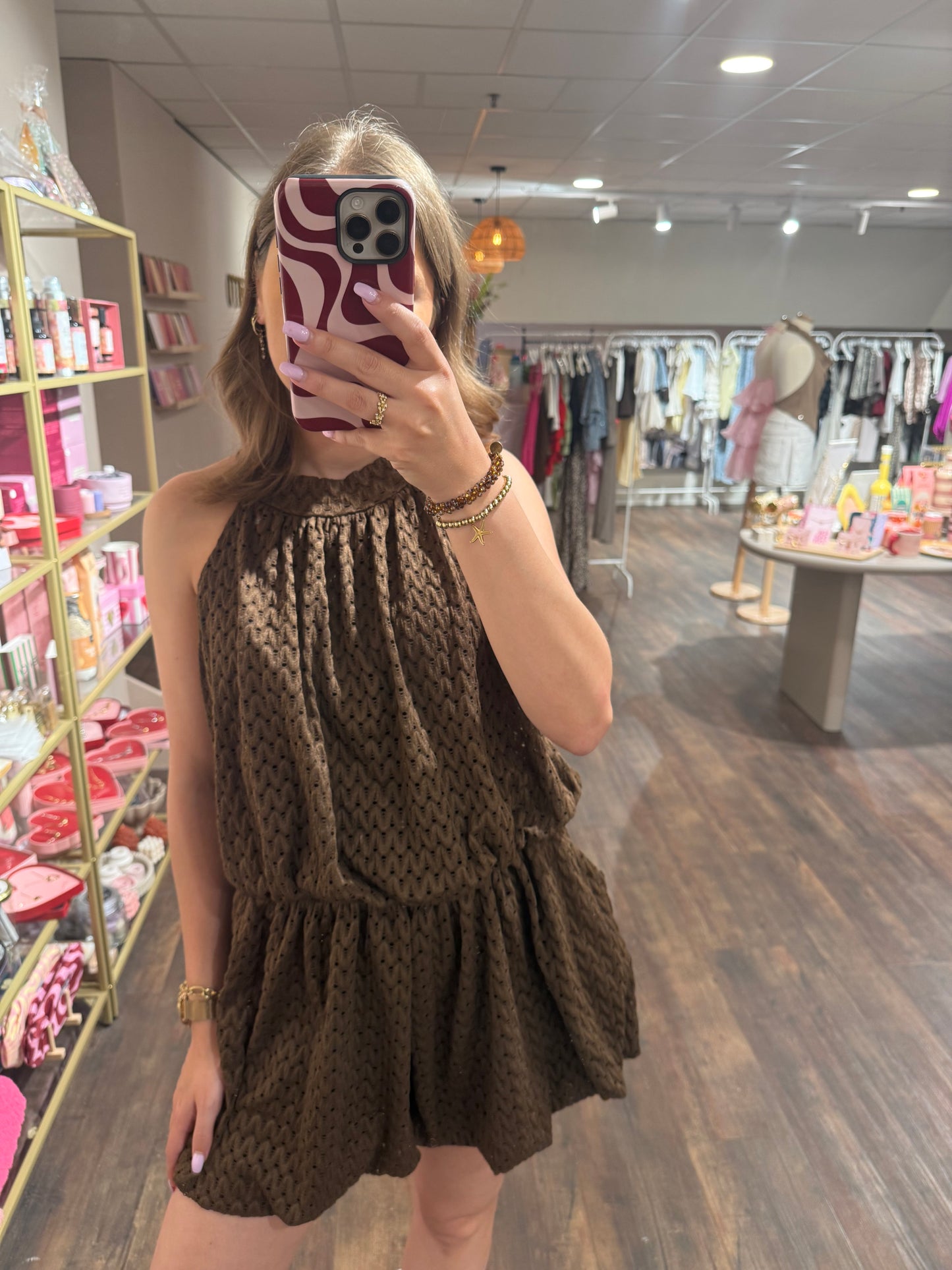 Gehaakte playsuit die casual of chic te dragen is 
