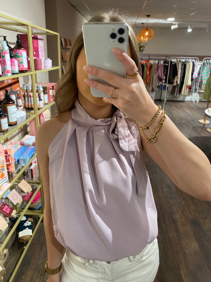 Haltertop perfect voor een avondje uit of bruiloft