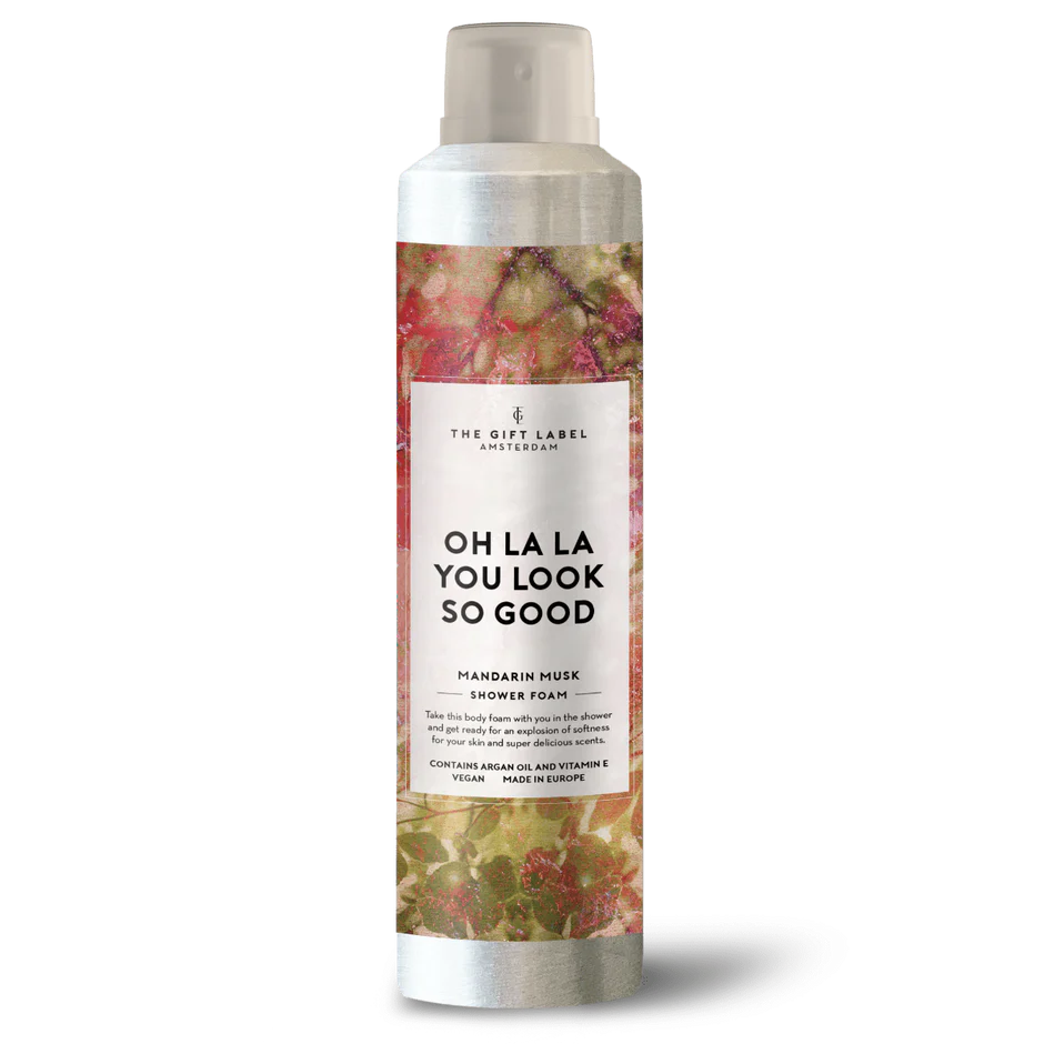 Verzorgende shower foam van The Gift Label