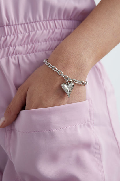 Love rules armband goud
