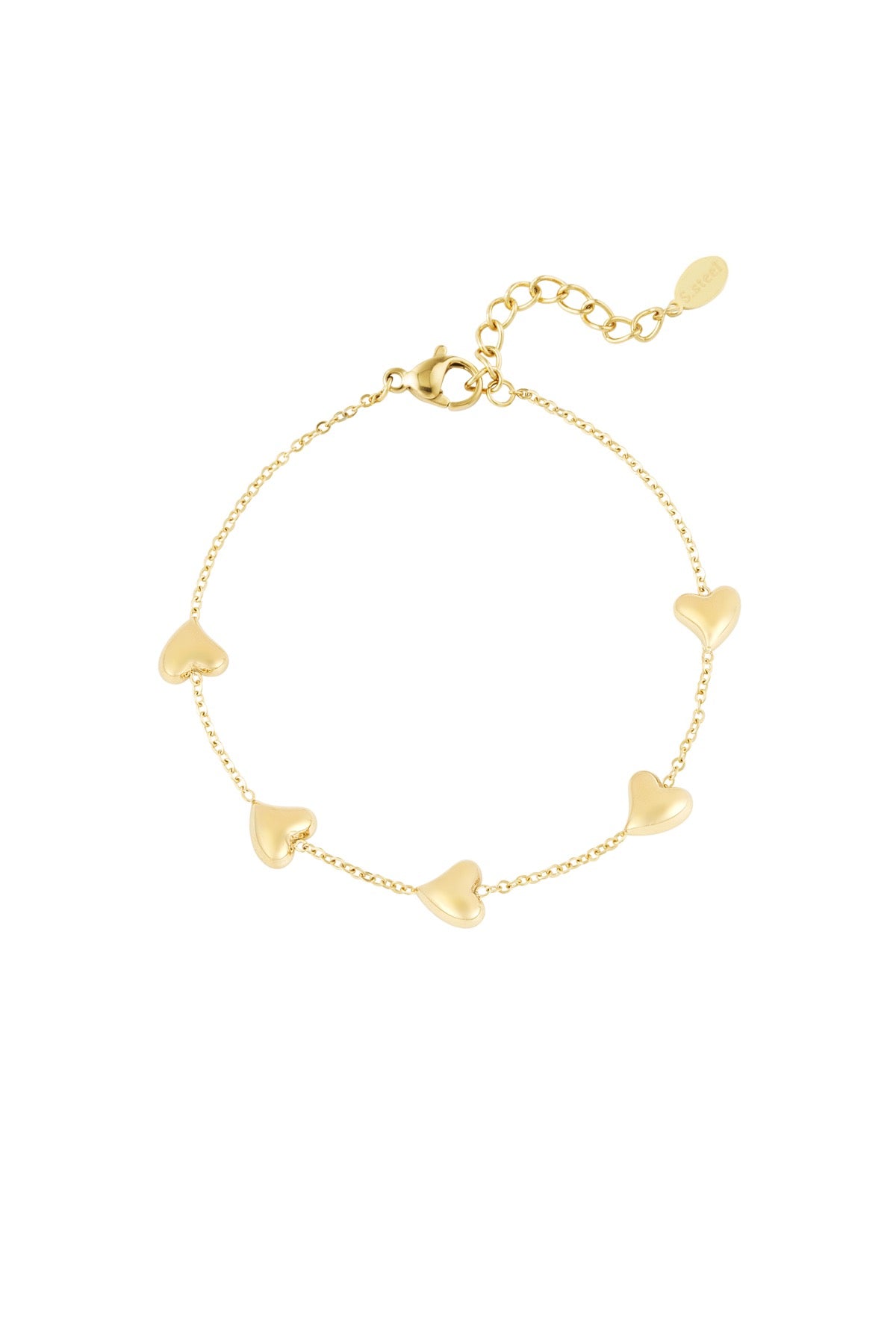 Sweet affection armband goud