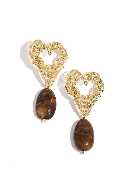 Love it bold oorbellen goud