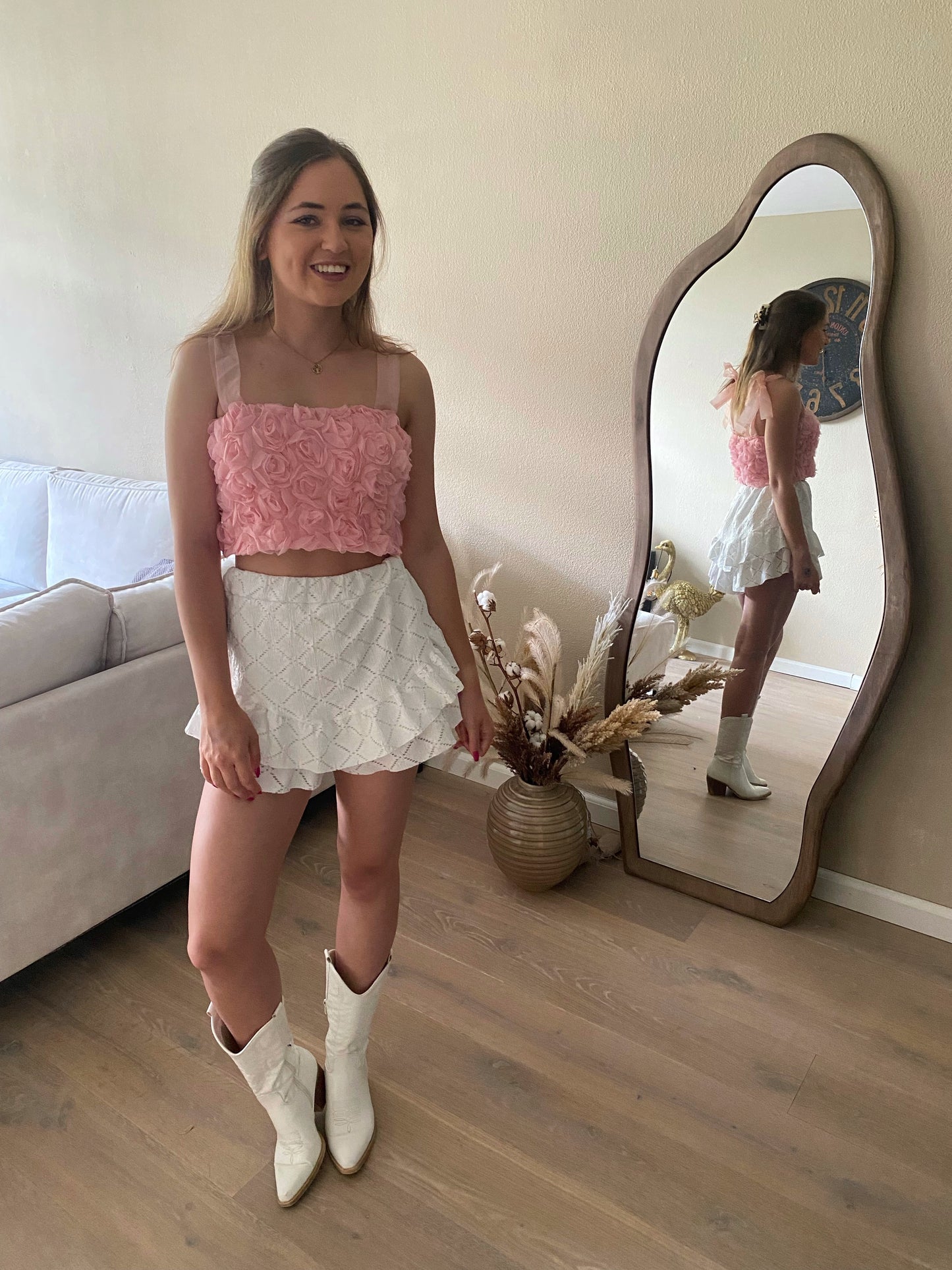 Lola - Rozen top roze