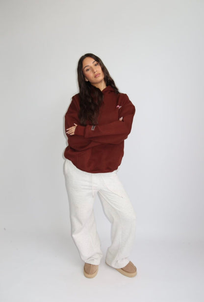 Priority Art Hoodie - Brown