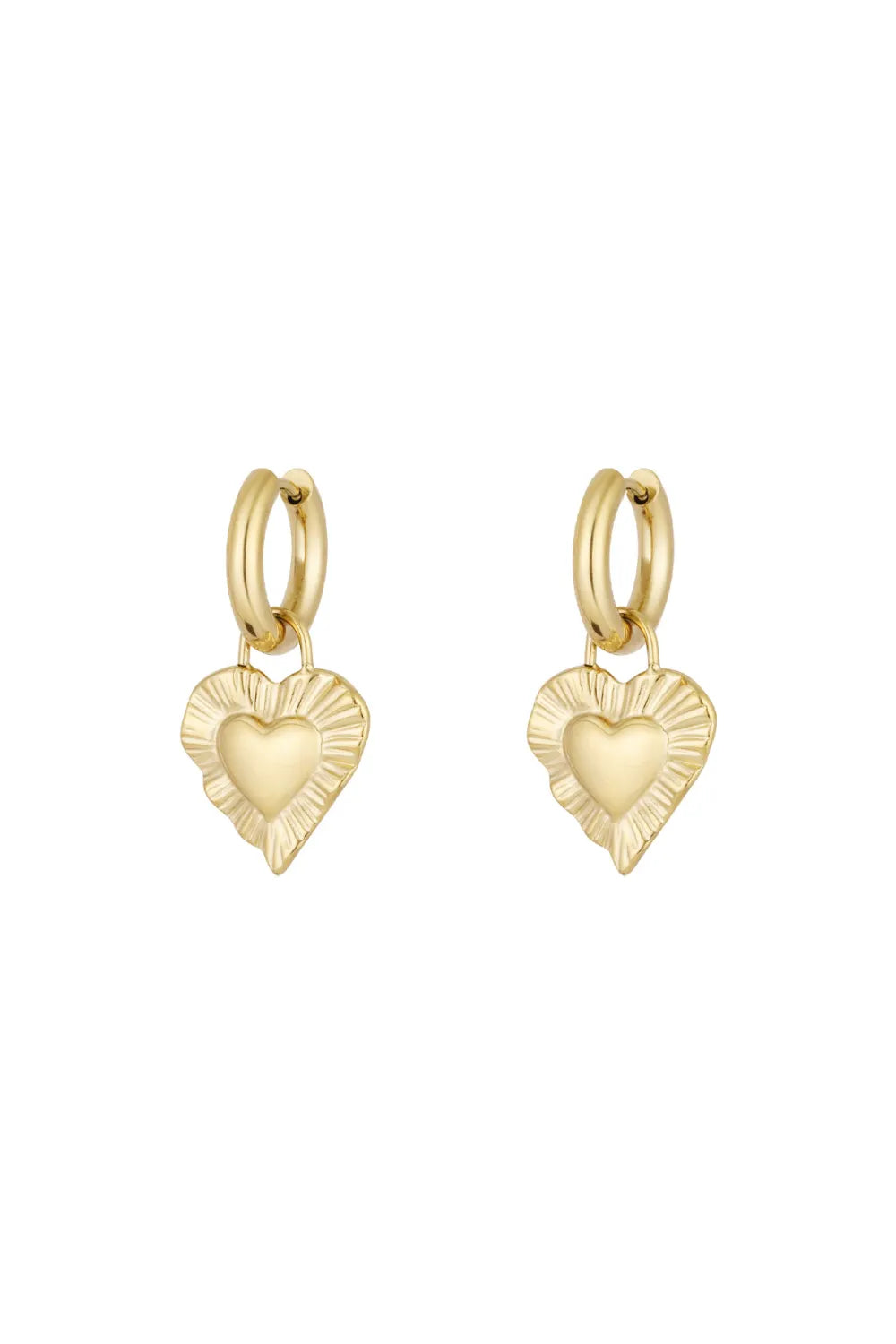 Give me love oorbellen goud