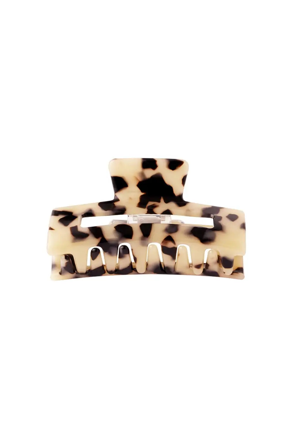 Haarklem leo middel beige