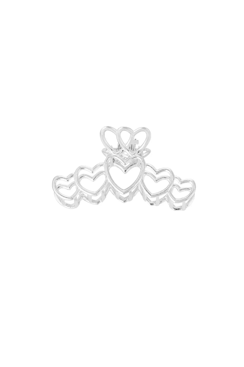 Haarklem love all over zilver