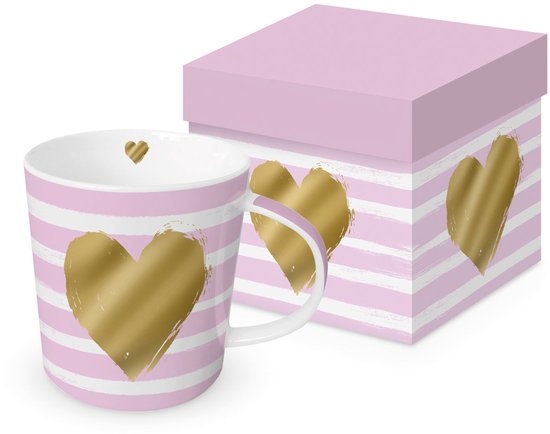 Formart Heart & Stripes Trend Mug