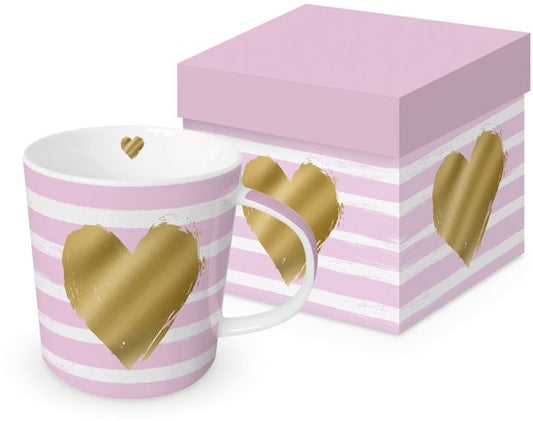 Formart Heart & Stripes Trend Mug