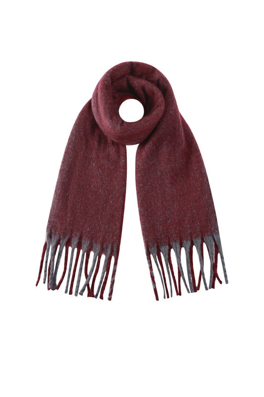 Wintersjaal Gemengde Kleuren rood
