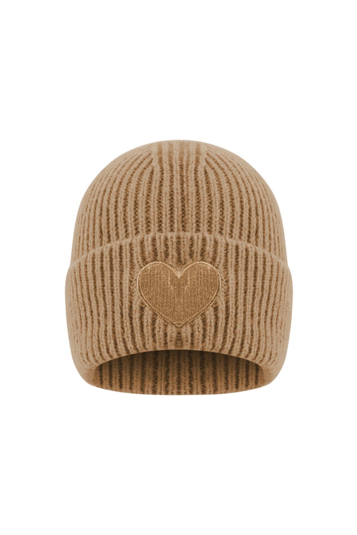 Hartjes muts bruin