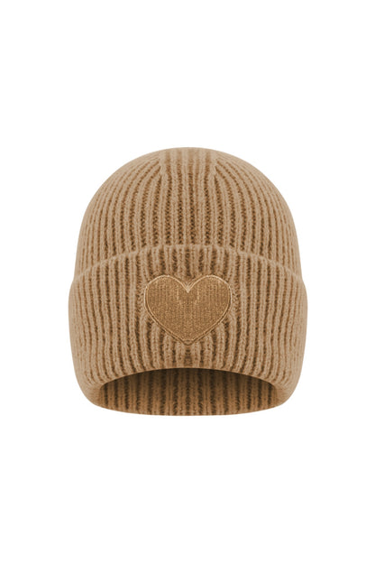 Hartjes muts bruin