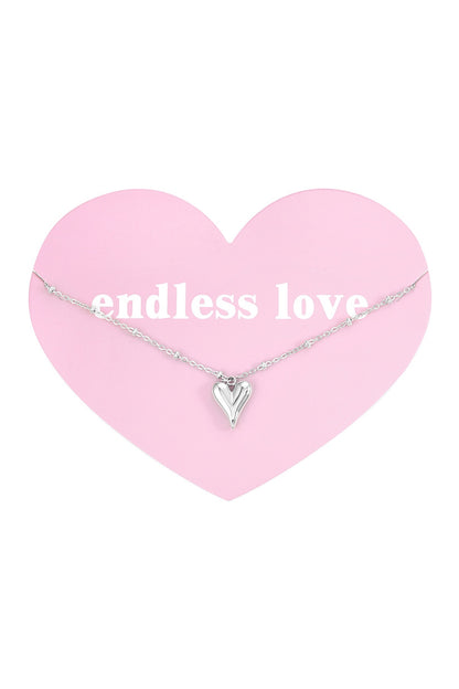 Timeless devotion ketting zilver