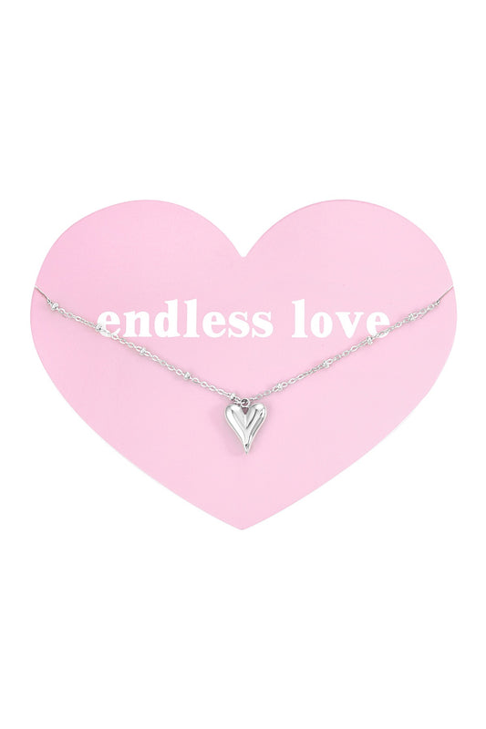 Timeless devotion ketting zilver