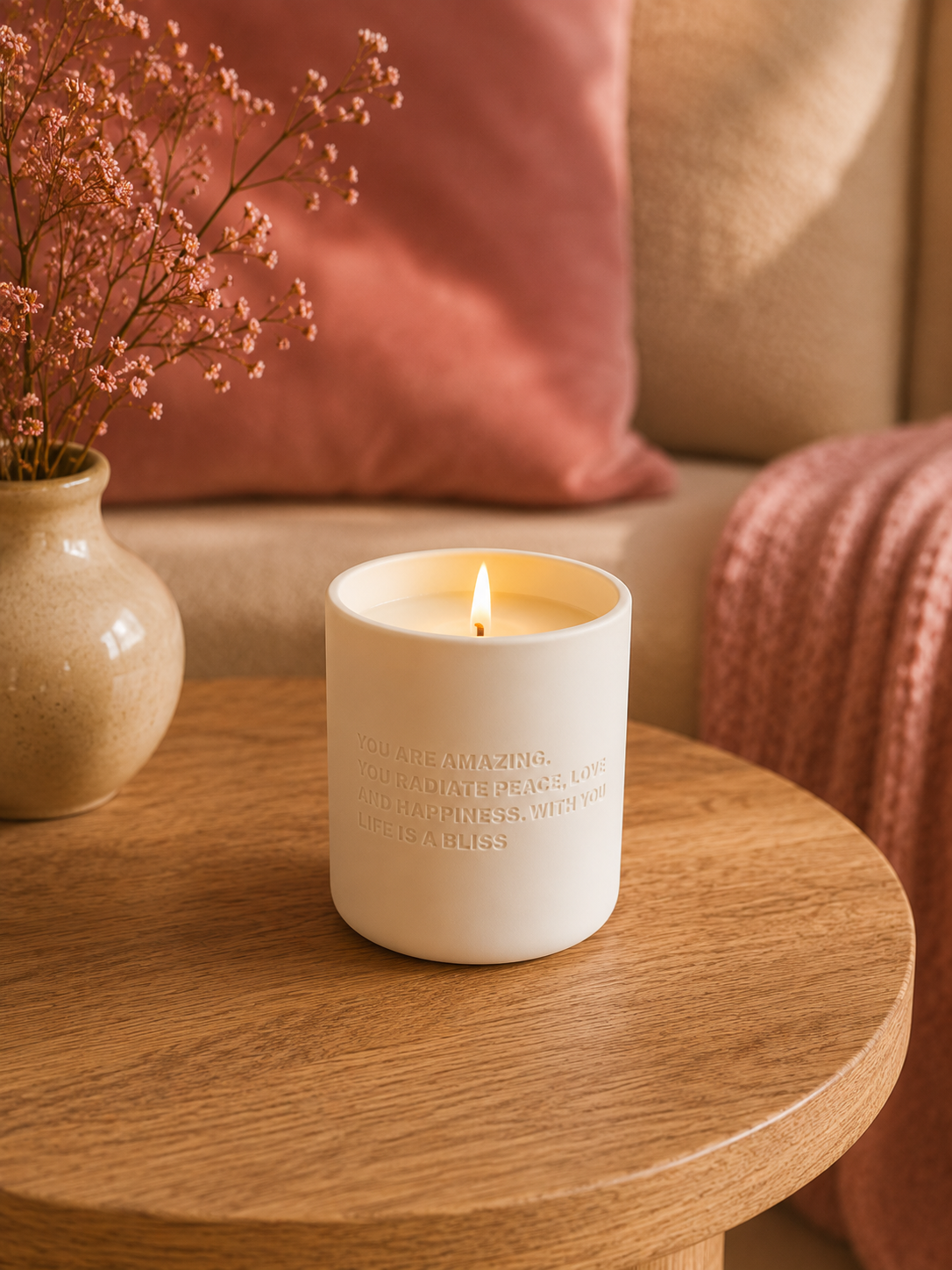 The Gift Label - Cemented Candle 170gr - You Are Amazing