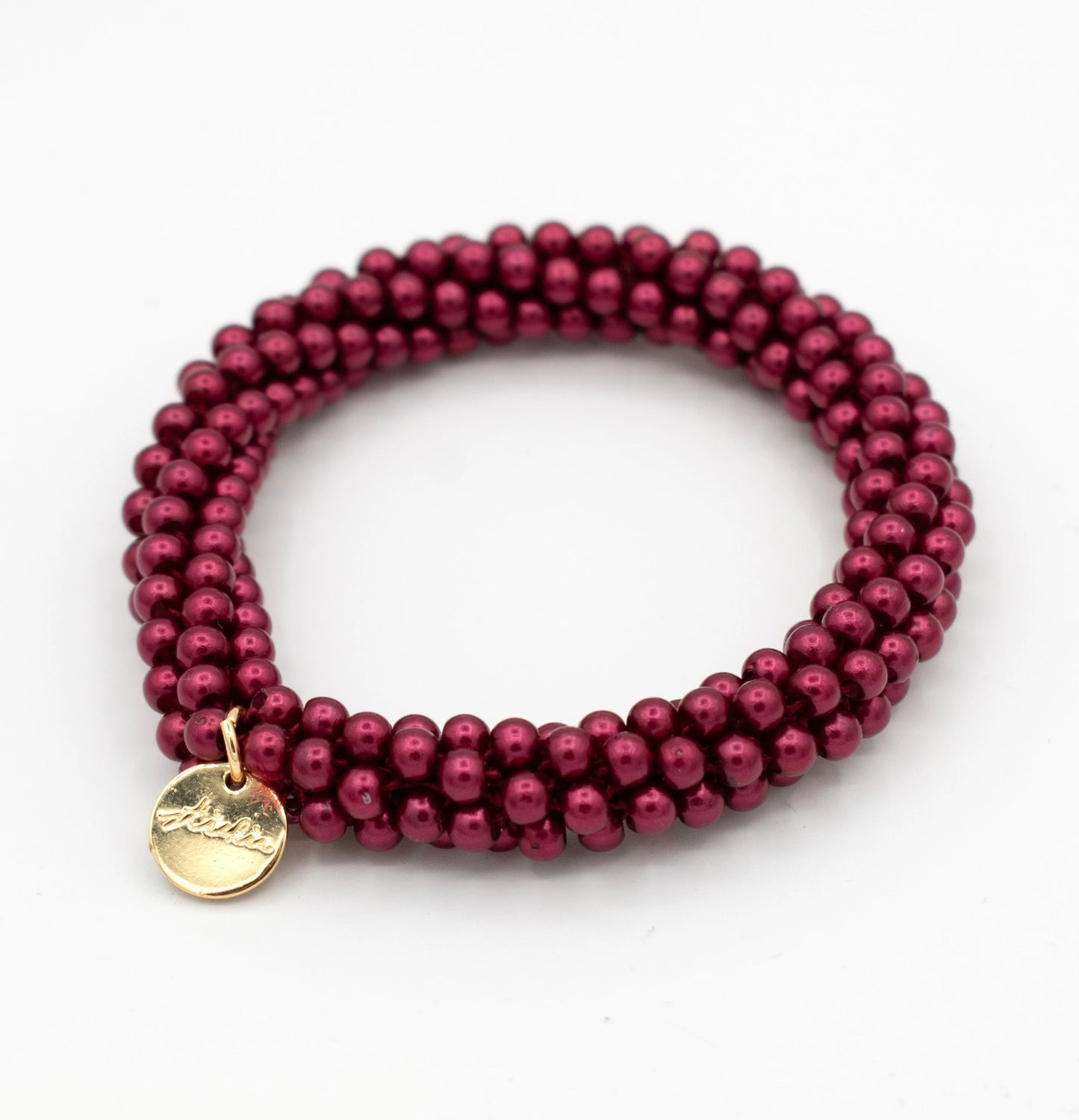 Stiekie Berry Pearl – Parel Haarelastiek & Armband