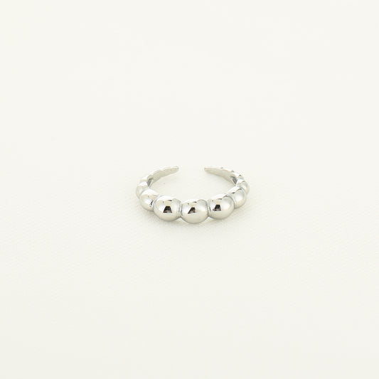 Dots ring zilver
