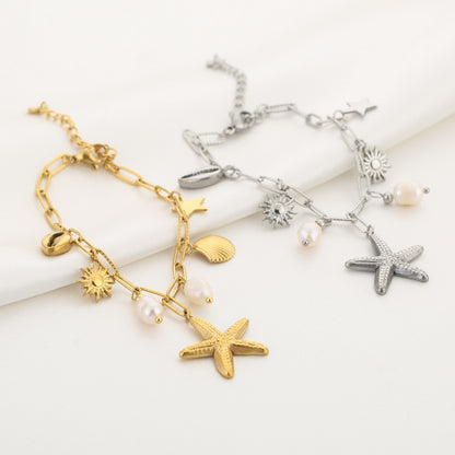 Bedel armband zilver