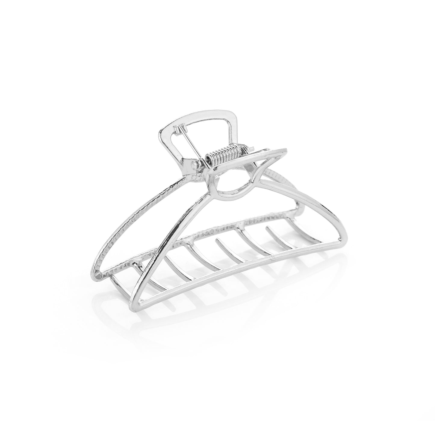 Haarklem zilver middel