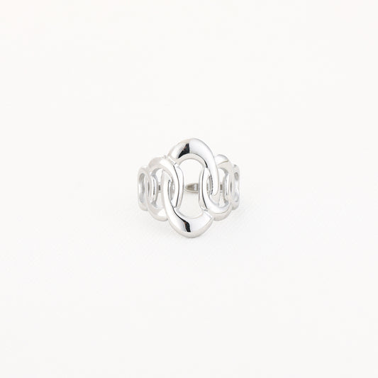 Statement ring zilver