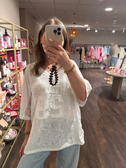 Sportief chique shirt met sportieve uitstraling