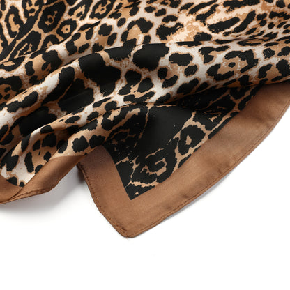 Zomersjaal leopard